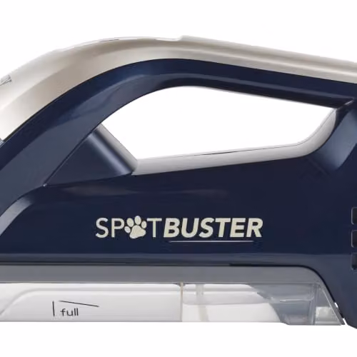 Beldray BEL01624 Cordless Spot Buster Blue Handheld Carpet Cleaner with 110ml Detergent Tank and Built-in Spray Function