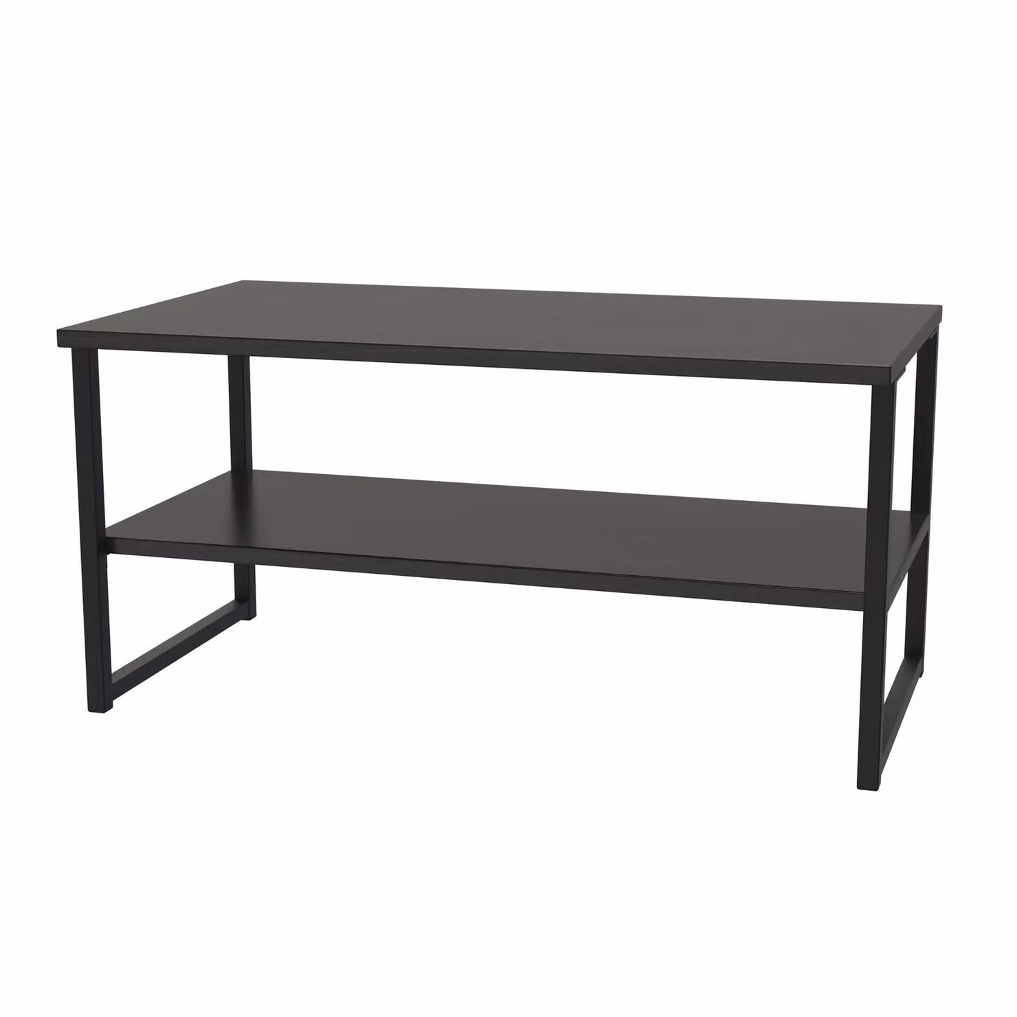 2 U Tamworth XXL Coffee Table in Black, Ready Assembled, W: 100 cm, D: 50 cm – 3