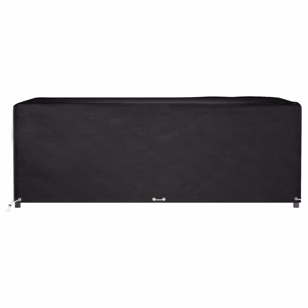 Berkfield Home Rectangular Garden Furniture Cover with 12 Eyelets, Black, W/D/H: 230 x 165 x 80 cm – 2