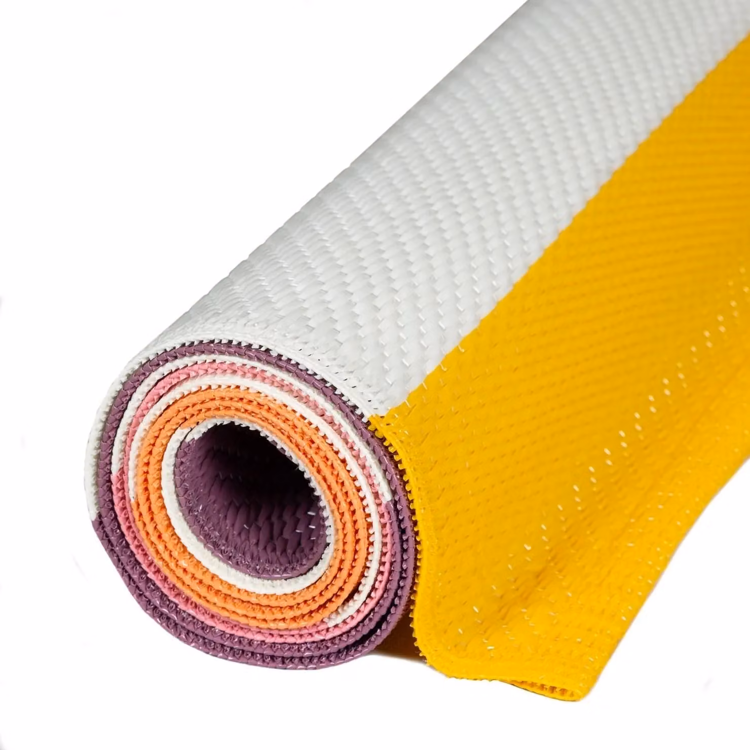 THE RUGS Reversible Weatherproof Outdoor Pink Striped Rainbow Rug, W/D/H: 180 x 270 cm – 4