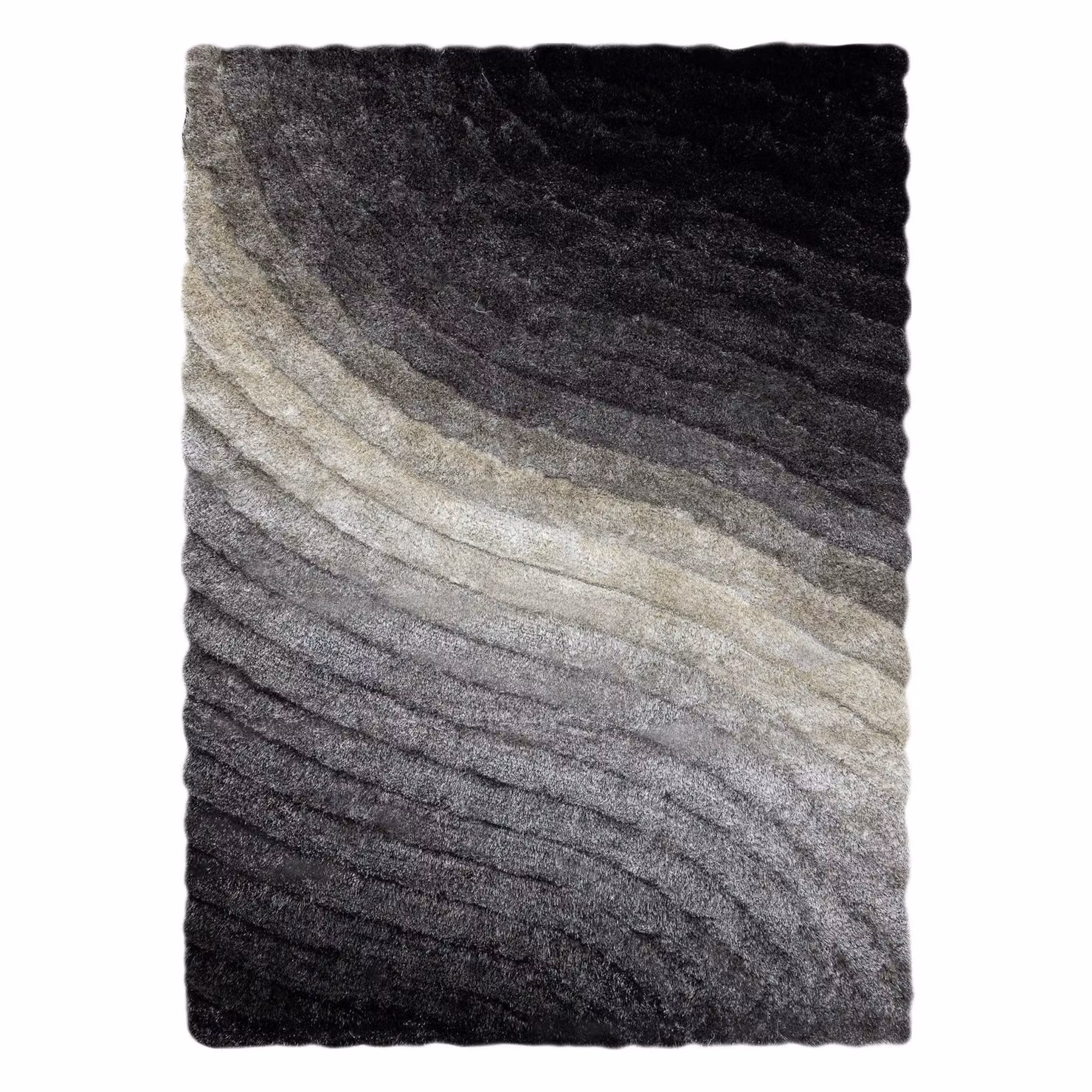 RugsX Flim Grey Rectangular Rug, W: 80 cm, L: 150 cm – 3