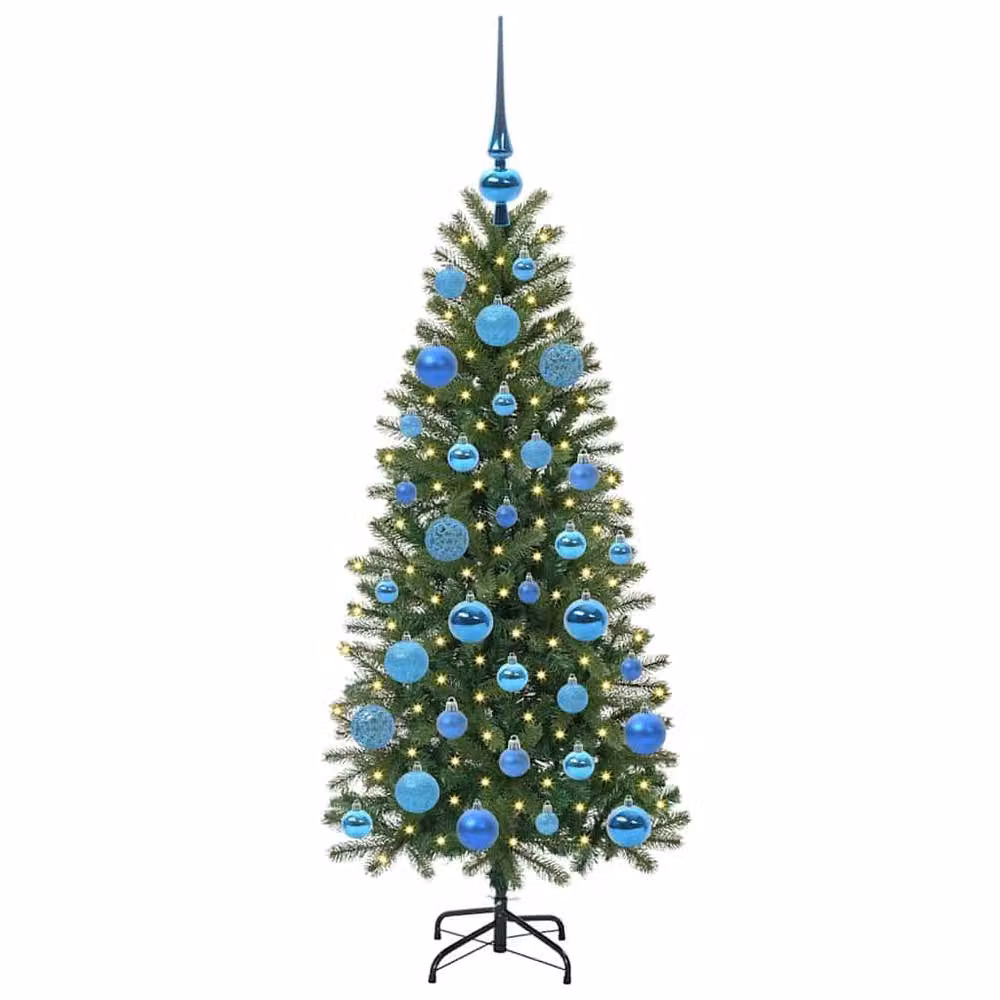 Berkfield Home Artificial Green Christmas Tree with 150 LEDs, Height: 120 cm – 3