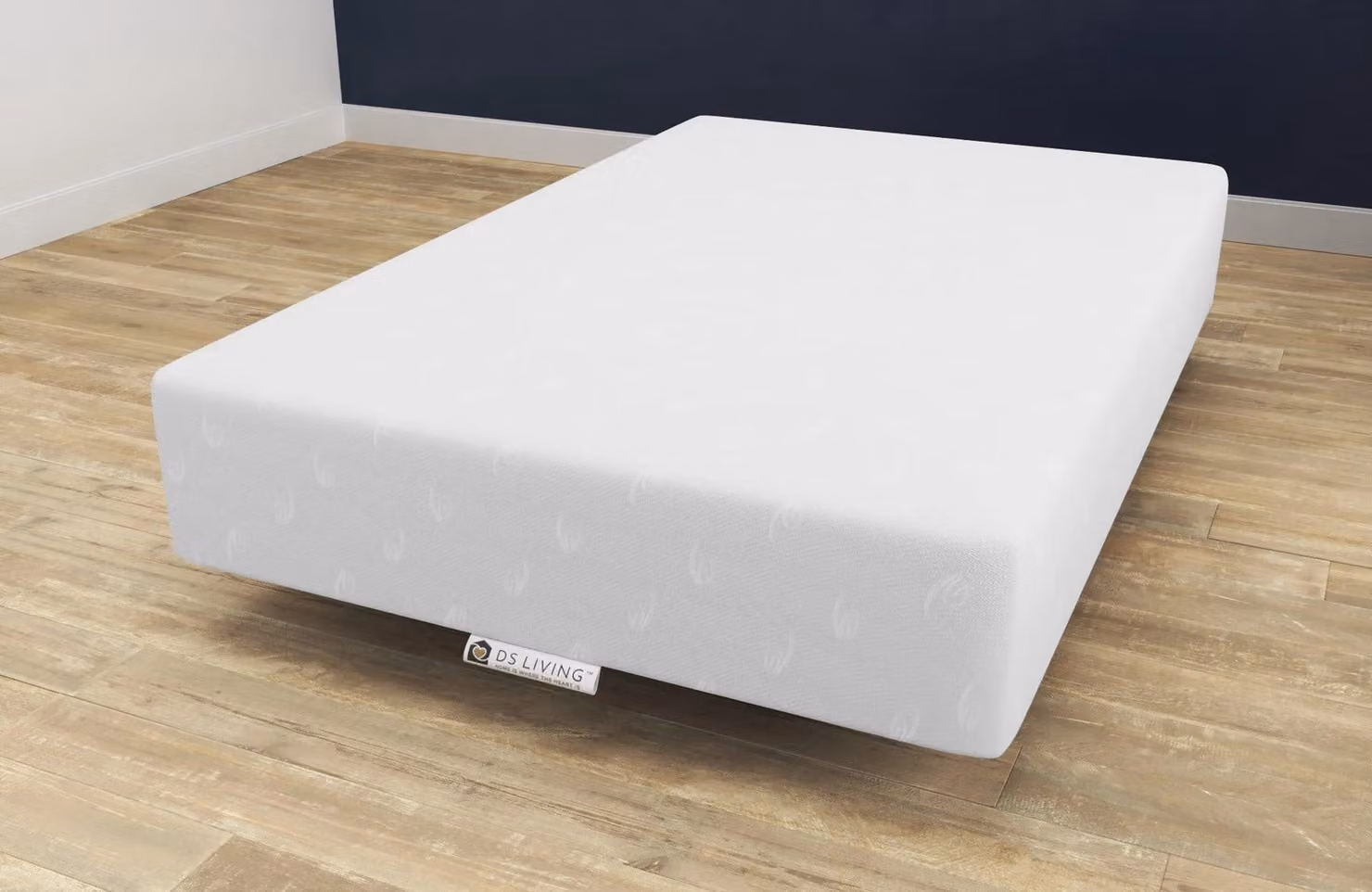 DS Living Pureflex Orthopaedic Memory Foam Mattress, White, W/D/H: 90 x 190 x 30 cm – 6