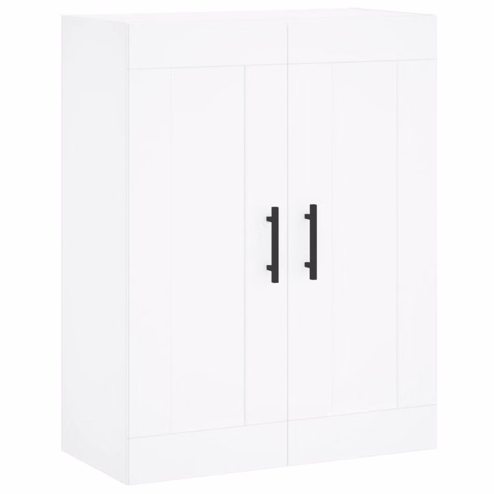 Berkfield Home Wall Mounted Cabinet in White, W/D/H: 69.5 x 34 x 90 cm – 2