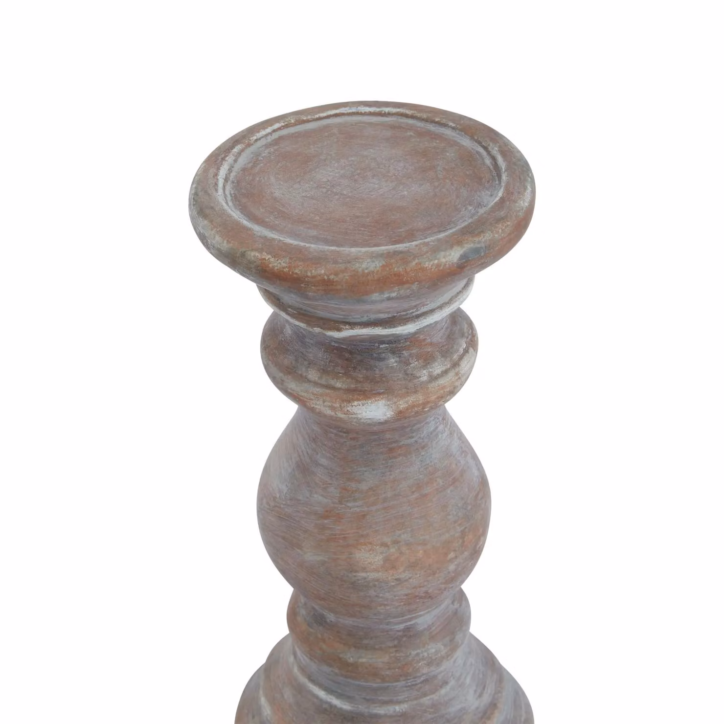 Love Lace Siena Small Brown Ceramic Pillar Candle Holder – 2