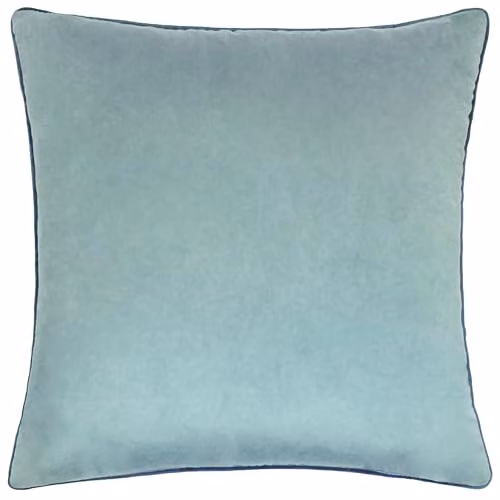 Furn Meridian Velvet Square Cushion in Petrol Green, W/D/H: 55 x 55 x 55 cm – 1
