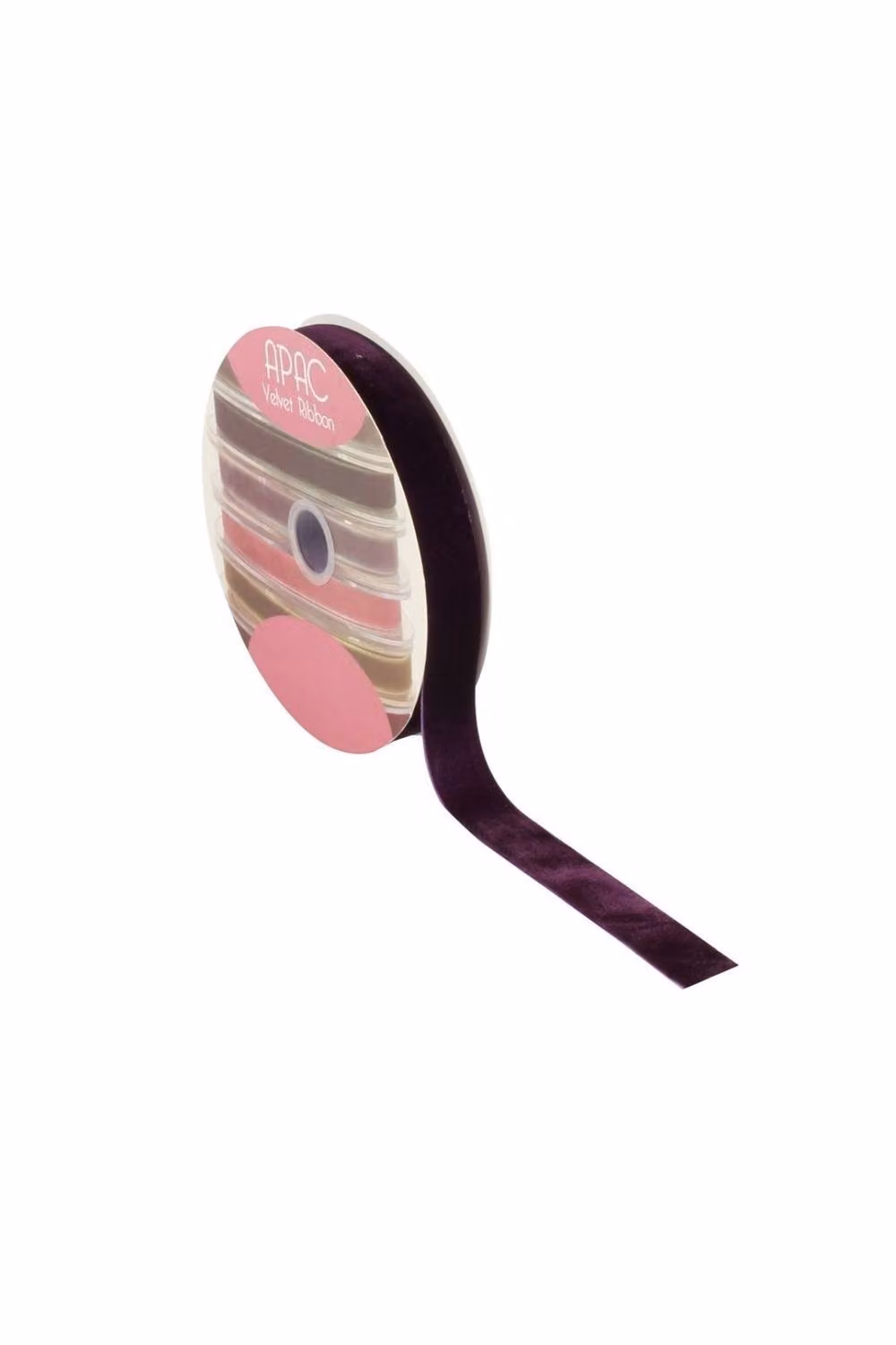 KDMD Purple Velvet Ribbon, Width: 2.5 cm, Length: 20 m – 3