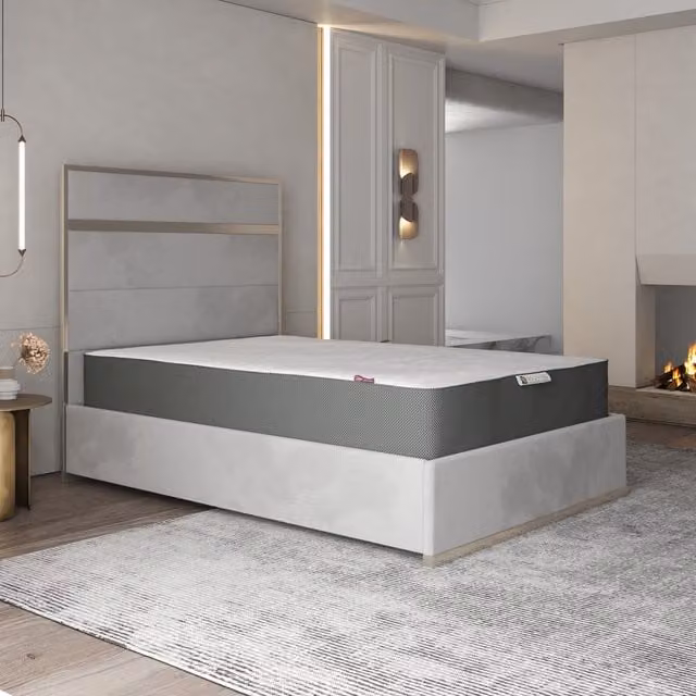 DS Living Gel Flex Pocket Gel Foam Hybrid Mattress, Grey, W/D/H: 120 x 200 cm