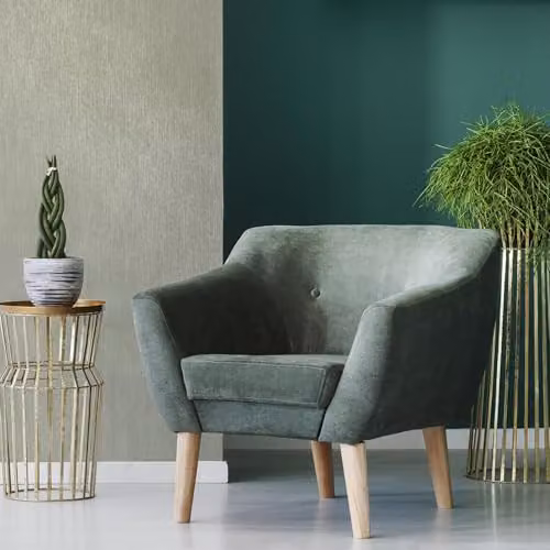 Graham & Brown Plain Green Modern Abstract Wallpaper – 2