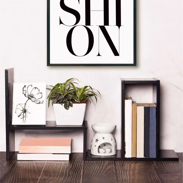 Maison & White Multipurpose Desk Storage Organiser, Black