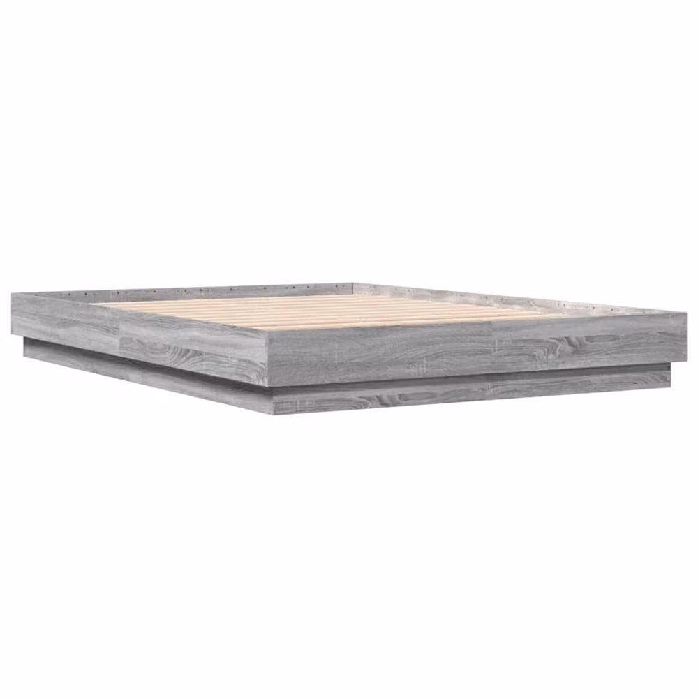 Berkfield Home Grey Sonoma Bed Frame W/D/H: 160 x 200 cm – 3