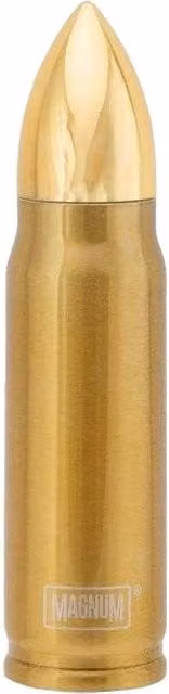 Magnum Bullet Vacuum Insulated Stainless Steel Water Bottle, 500ml, Gold