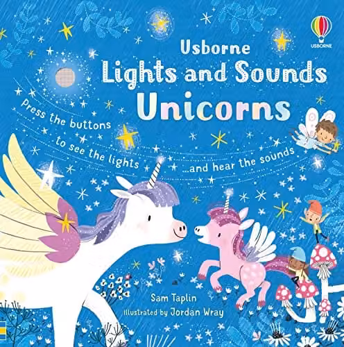 Usborne Lights and Sounds Unicorns Multicolour Sound and Light Book