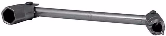 Priory Double-ended Anti-tamper Fencing Tool in Silver and Multicolour