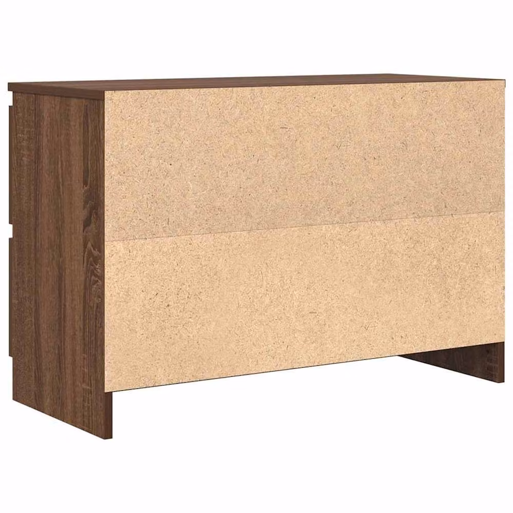 Berkfield Home Brown Oak TV Cabinet, W/D/H: 80 x 35 x 54 cm – 5