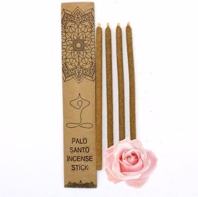 KDMD Palo Santo Large Floral Scented Incense Sticks in Brown
