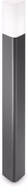 Netlighting Pulsar 1 Black Anthracite Outdoor Bollard Light IP44 E27