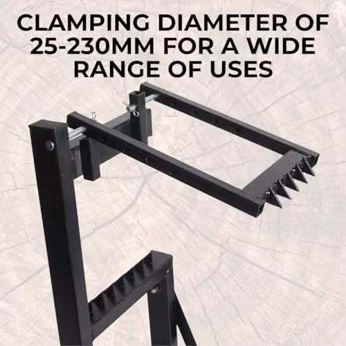 Ark Mat Foldable Steel Saw Horse in Black, W/D/H: 121 x 40 x 7 cm – 5