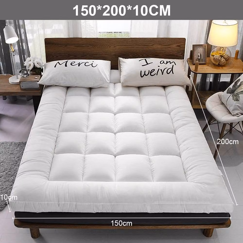 Hinsinc White Firm Hotel Quality Cot Mattress Topper, W/D/H: 120 x 60 x 10 cm – 2