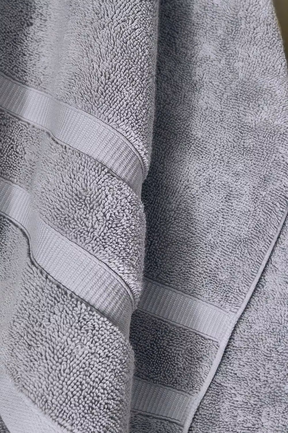 Christy Signum Heavyweight 100% Combed Cotton Bath Sheet in Grey – 3