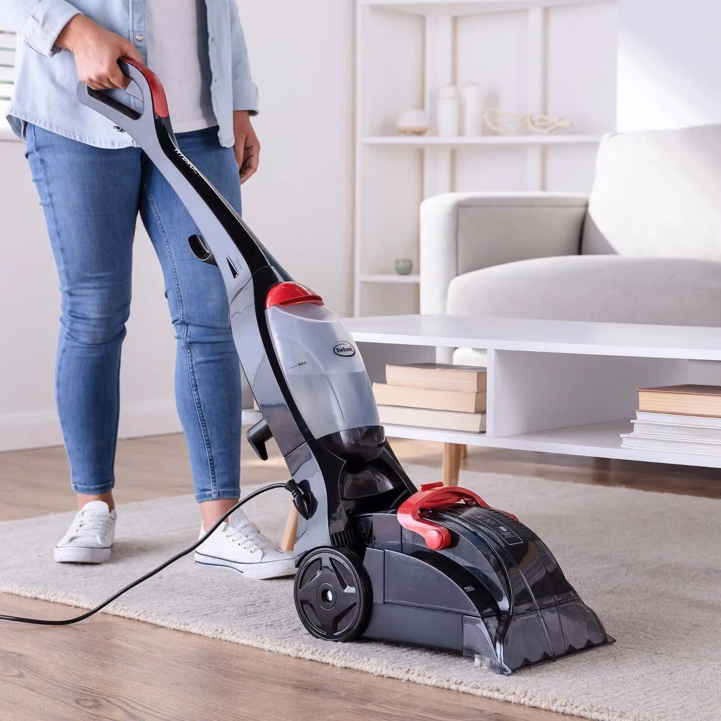 Ewbank HYDROC1 Wet & Dry Carpet Cleaner in Black – 6