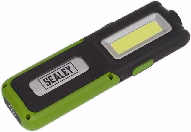 Loops Rechargeable Inspection Light with Power Bank, 5W COB and 3W SMD LED, Green – 1