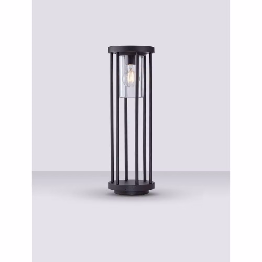 Netlighting Elysium Outdoor Bollard Light in Anthracite Grey, Height: 50 cm, E27, IP65 – 3