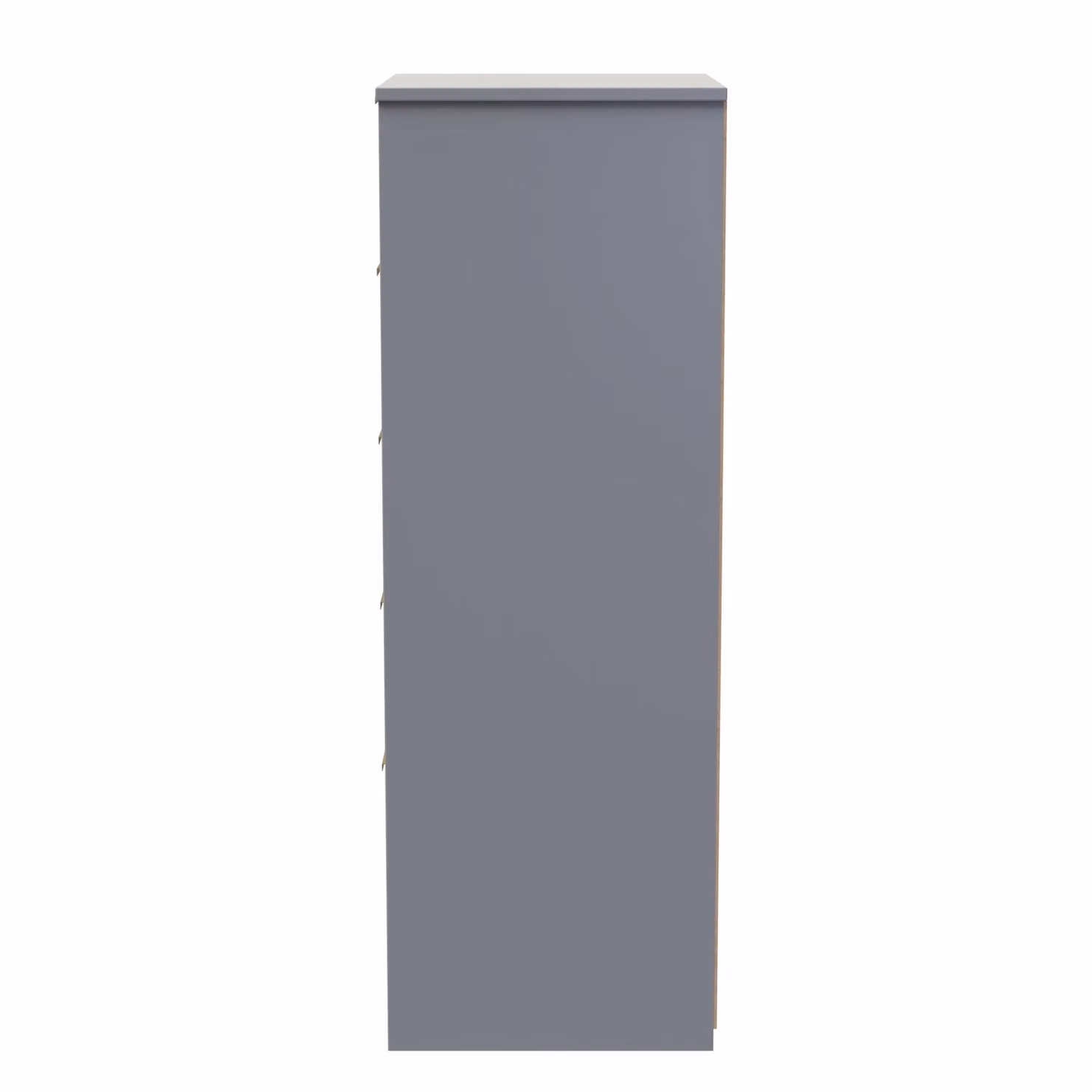 2 U Denver Ready Assembled 5 Drawer Tall Bedside Chest in Grey – 2