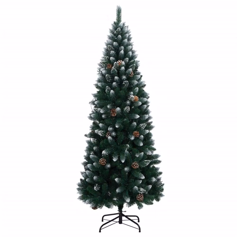 Berkfield Home Artificial Green Christmas Tree with 300 LEDs, Height: 180 cm – 3
