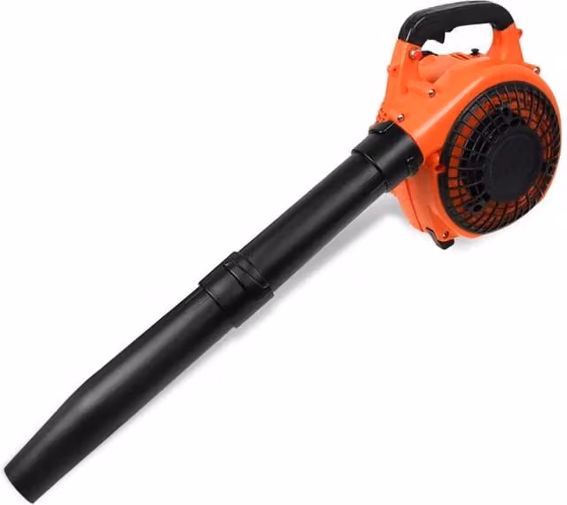 Ventryn 26cc Handheld 2-Stroke Petrol Leaf Blower in Orange – 1