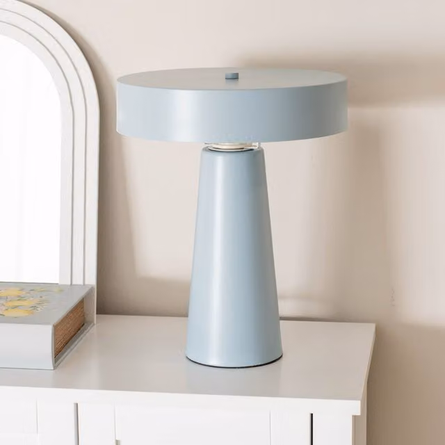 Remi Blue Metal Table Lamp