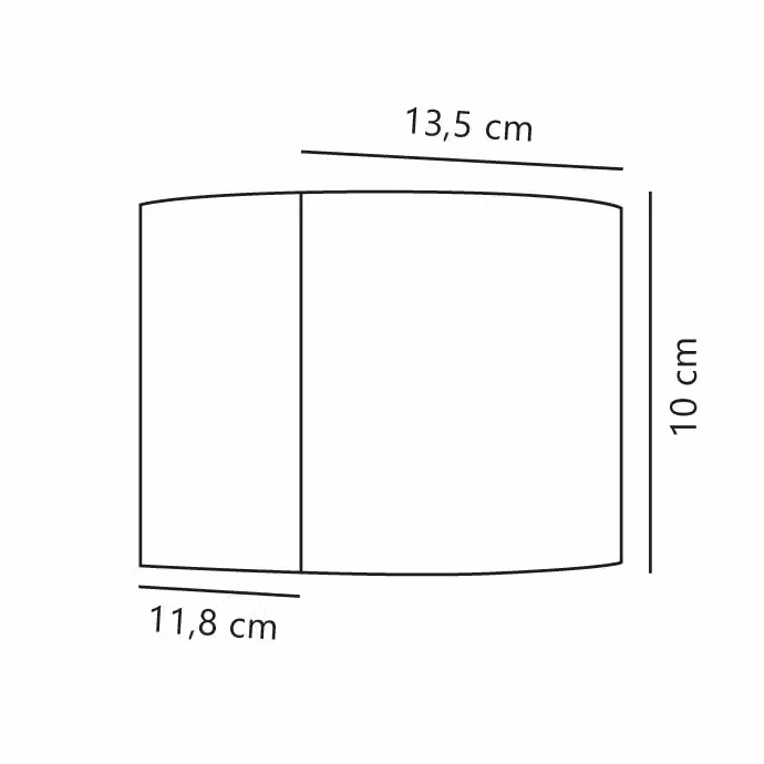 Nordlux Milda LED Outdoor Wall Light in Black Metal with Up and Down Light Effect, IP44, 3000k Warm White – 4