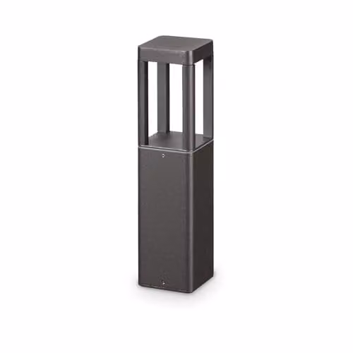 Netlighting Tifone LED Outdoor Pedestal Light, Anthracite and Black, IP65, 3000K Warm White