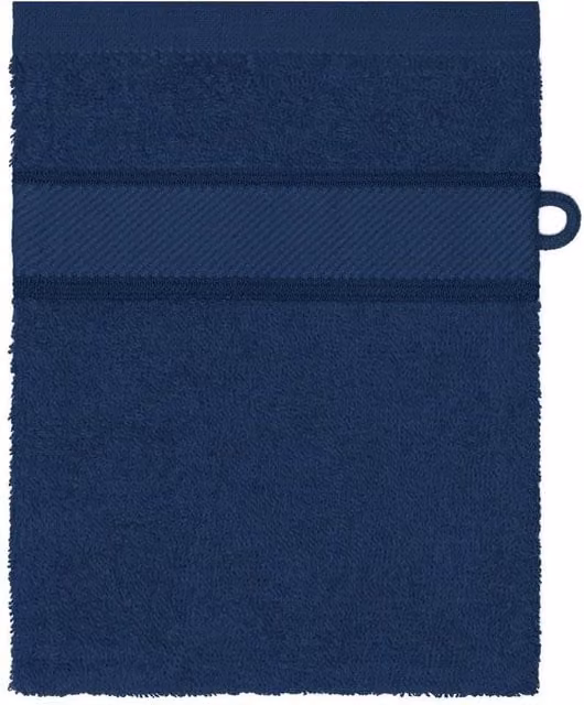 Myrtle Beach Navy Blue Fluffy Cotton Terrycloth Wash Cloth