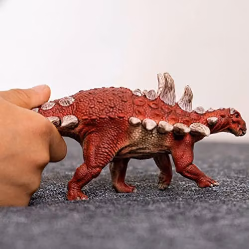 Schleich Gastonia Dinosaur Figure, Red Realistic Jurassic Dino Toy, 15036 – 2