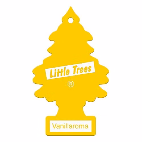 Little Trees Air Freshener in Vanilla, Yellow