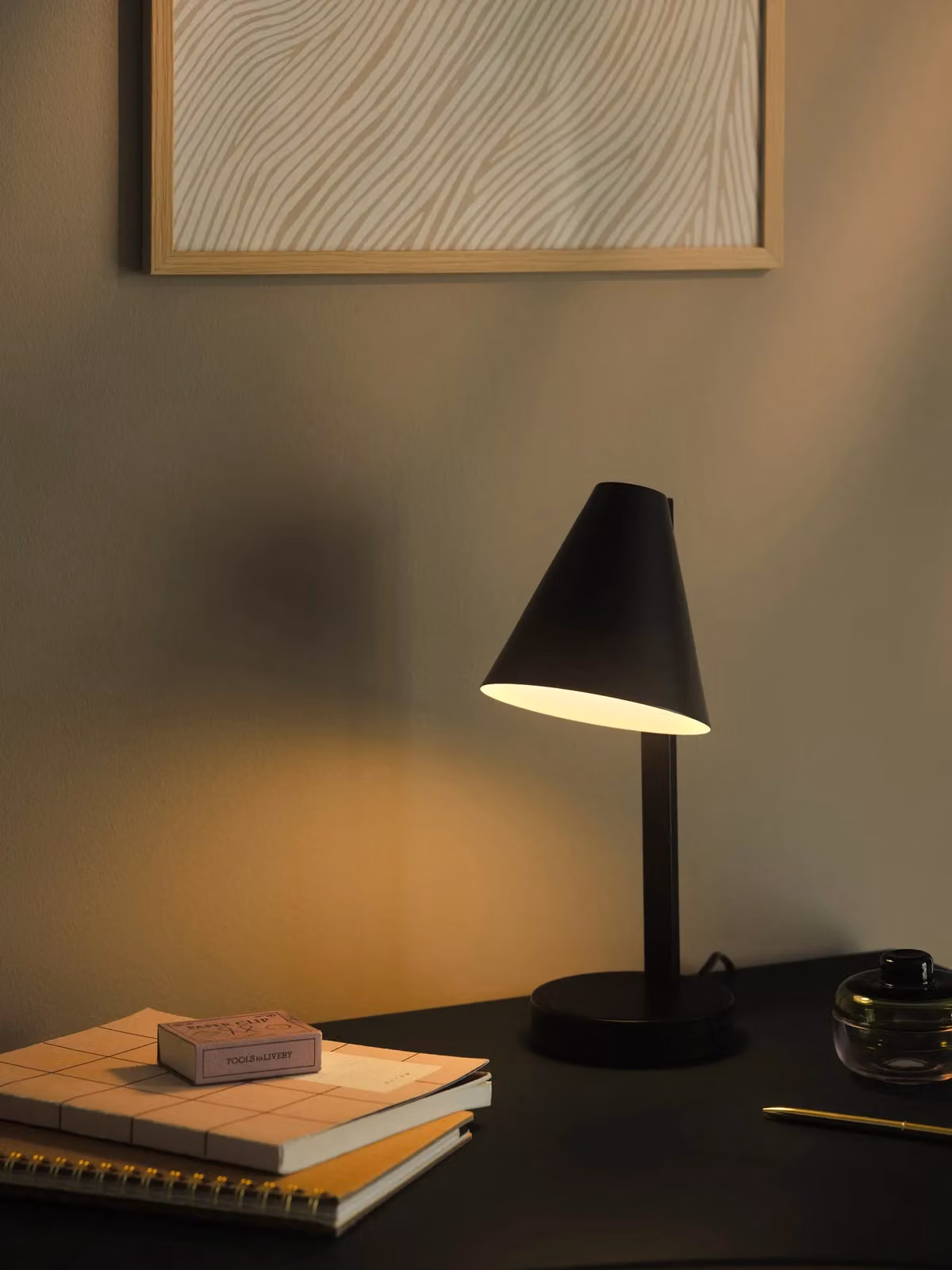 Nordlux Wilmer Adjustable Metal Table Lamp in Black with E14 Socket – 4