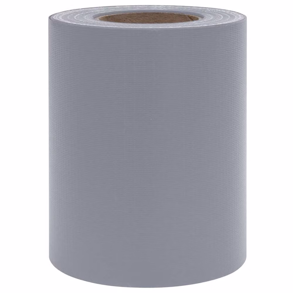 Berkfield Semi-Transparent PVC Garden Privacy Screen in Matte Light Grey, 35 x 0.19 m – 3