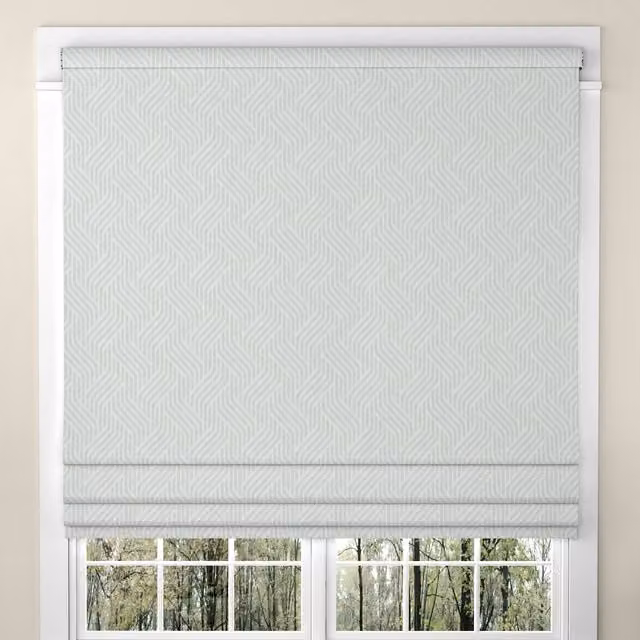 ANTE DECOR Paros Made To Measure Blackout Roman Blind in Grey