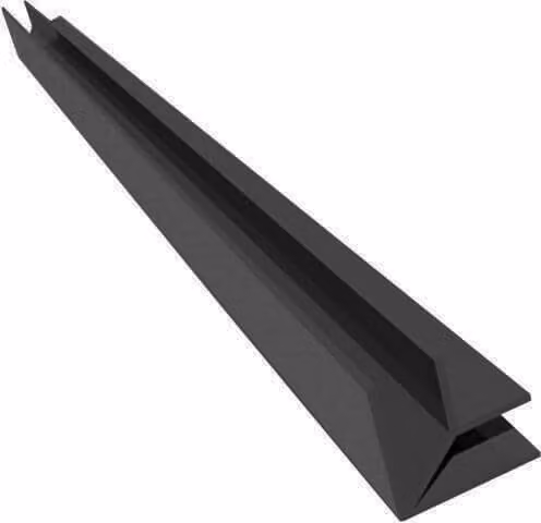 Freefoam Dark Grey Smooth Soffit External Corner, 5m
