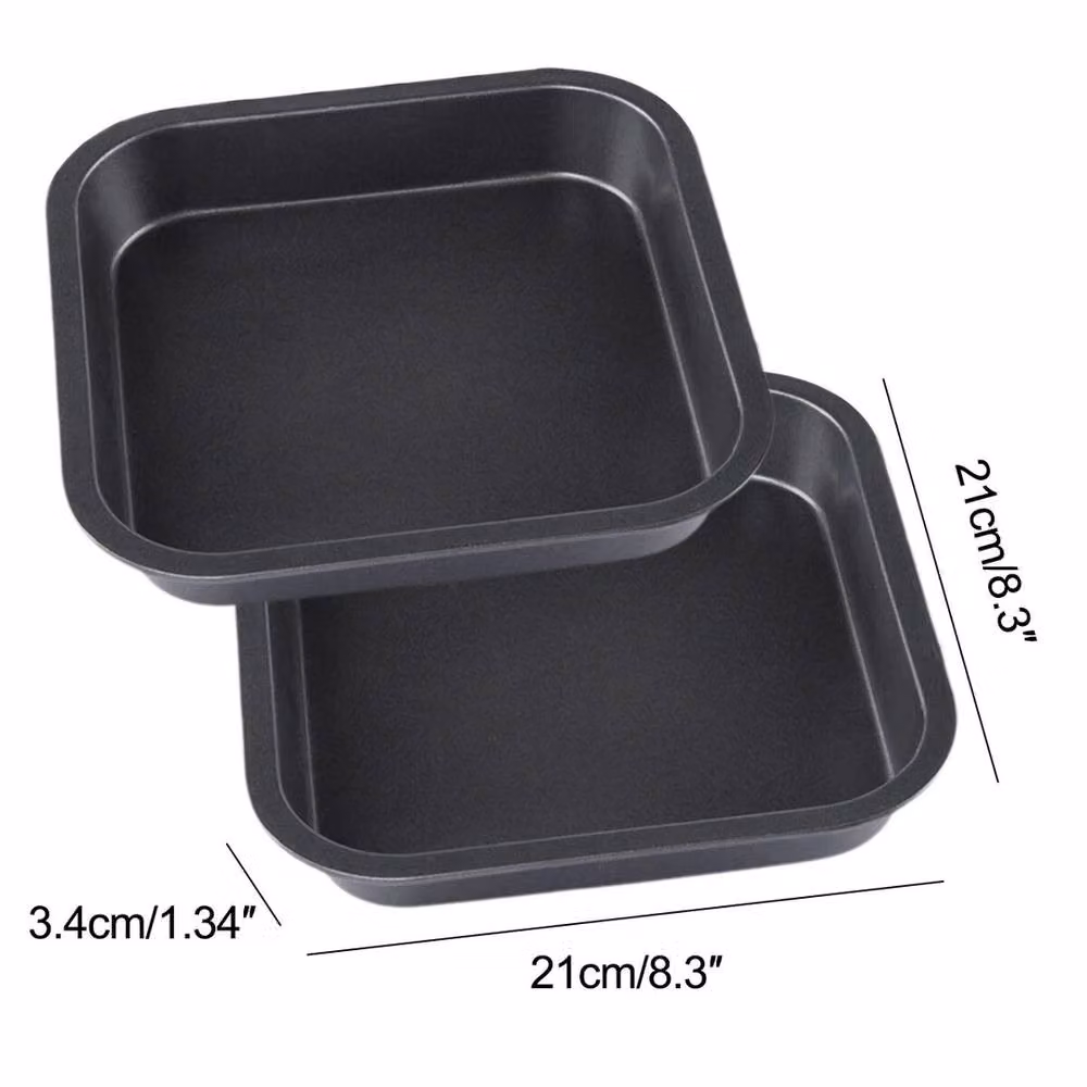SPETLEK Non-stick Square Brownie Cake Tin in Black – 2