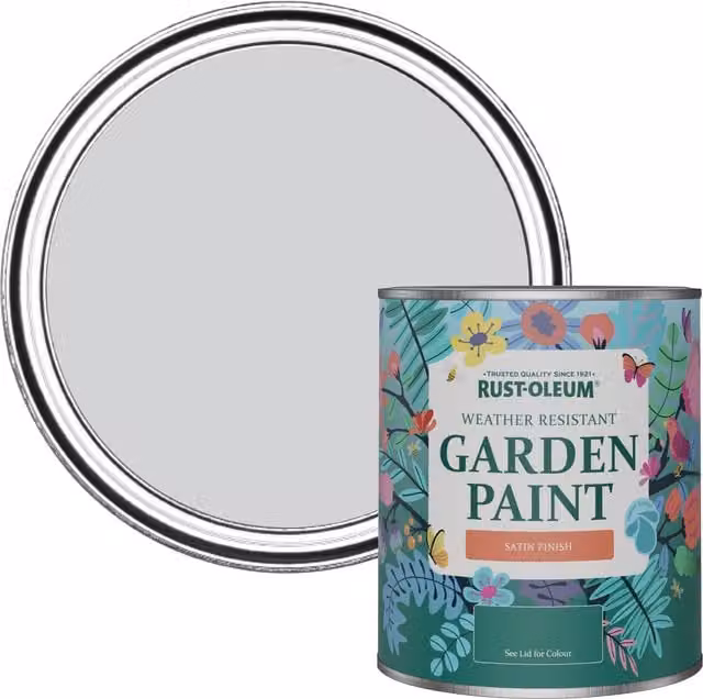 Rust-Oleum Garden Paint in Satin Finish, Purple, 0.75 l