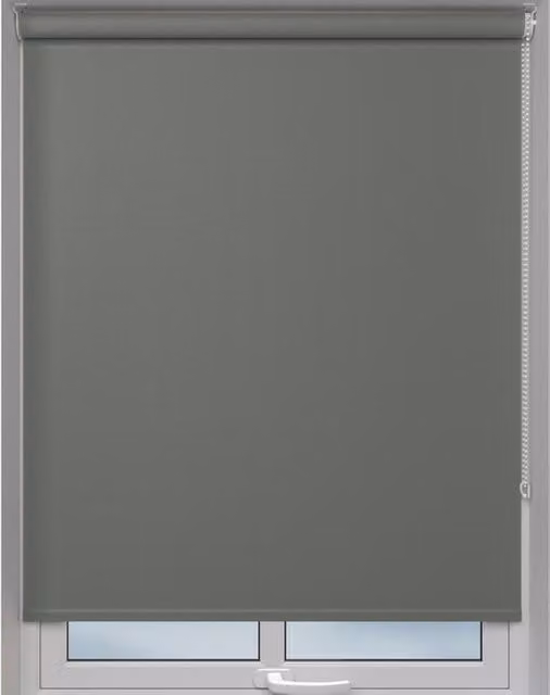 Terrys Vela Made to Measure Semi-Transparent Roller Blind in Grey