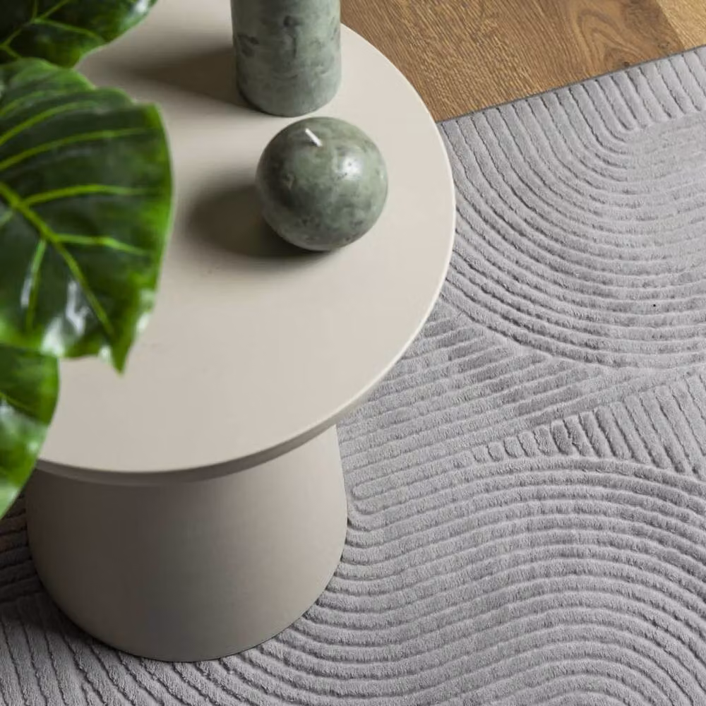 Berkfield Home IZA Scandinavian Style Short Pile Rug, Grey, W: 120 cm, L: 170 cm – 2