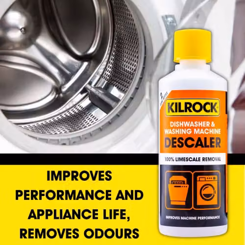 Kilrock Big W Descaler for Dishwashers and Washing Machines, 490 ml, Yellow – 3