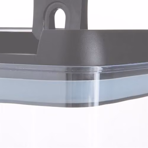 Argon Tableware Airtight Plastic Food Storage Container with Flip Lock Lid, Grey, 1.9 l – 2