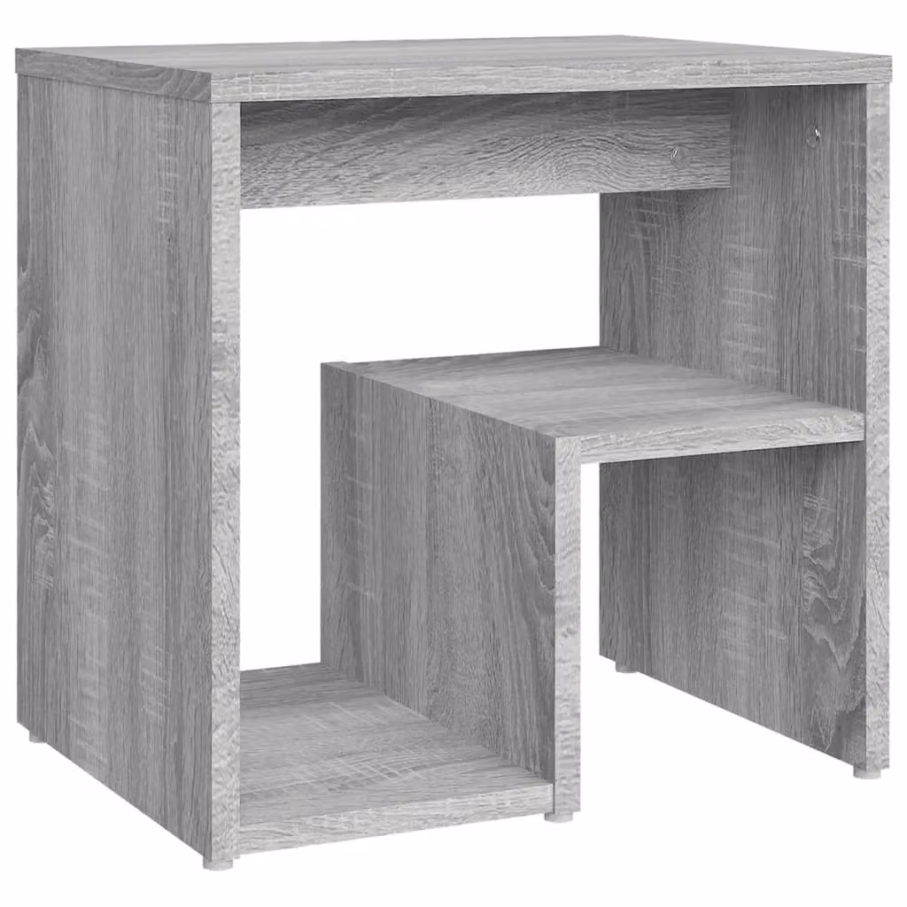 Berkfield Home Set of 2 Bedside Cabinets in Grey Sonoma, W/D/H: 40 x 30 x 40 cm – 3