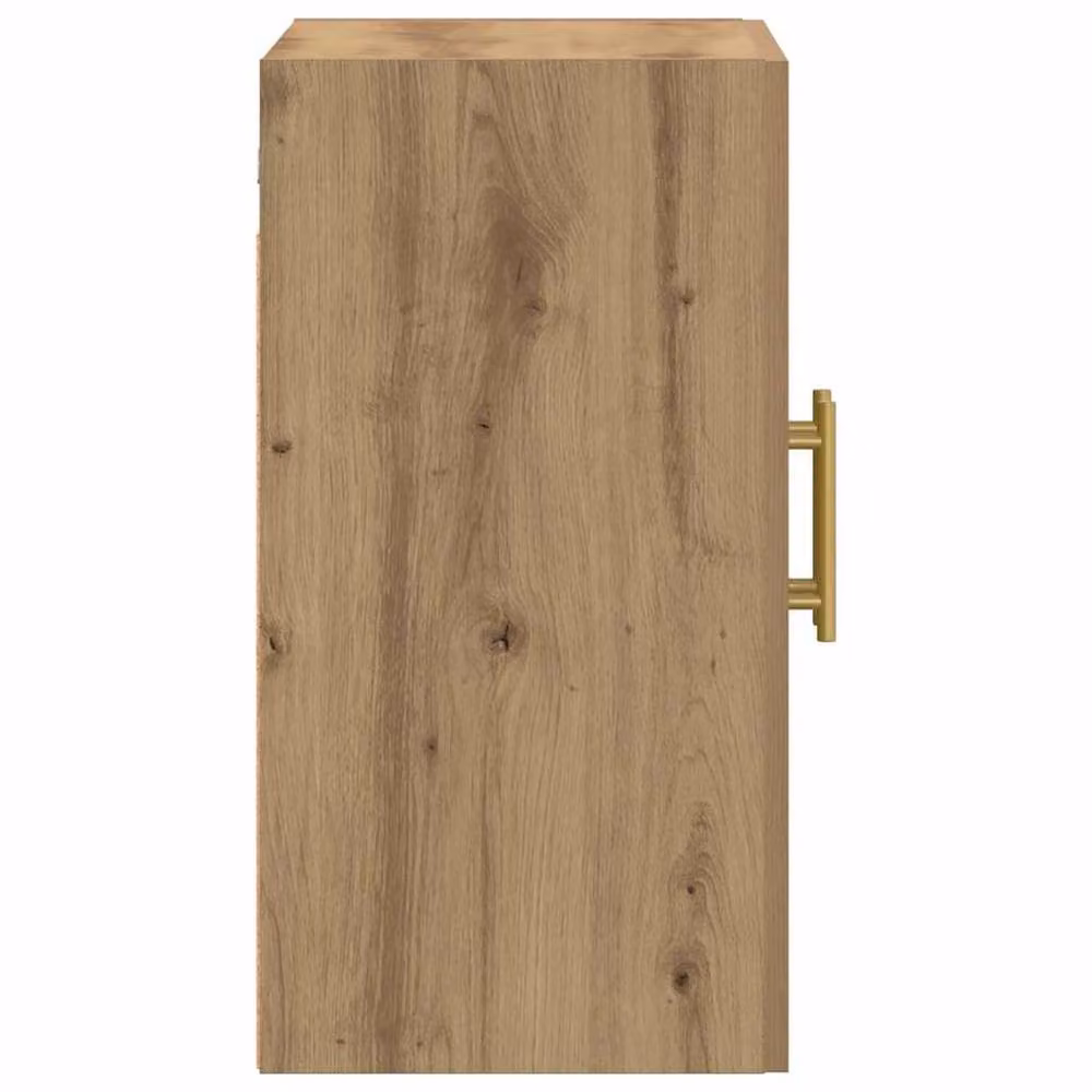 Berkfield Home Artisan Oak Wall Cabinet in Brown, W: 60 cm, D: 31 cm, H: 60 cm – 3