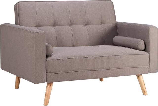 Birlea Ethan Medium Fabric Sofa Bed in Grey