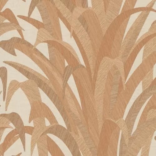 Grandeco Boutique Olivine Grass Leaves Embossed Botanical Floral Wallpaper in Green and Gold